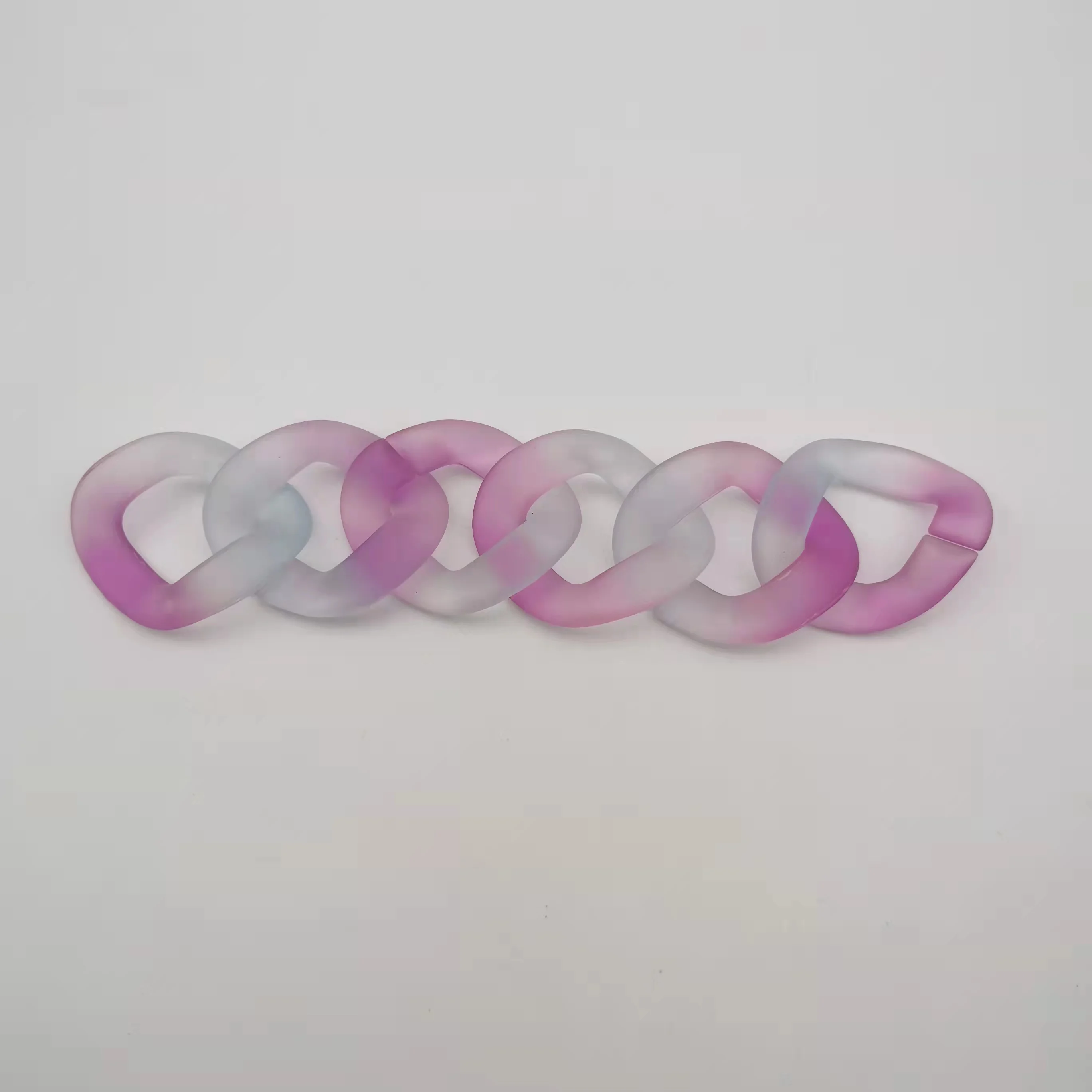 Women Fashion Resin Thick Chain Plastic Retro Acrylic Bag Chain for Bag Accessories Lady Handbag Handle Decoration