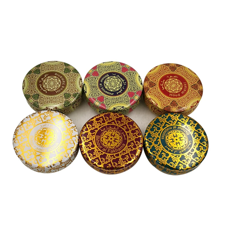 6 унций, маленький круглый контейнер для ароматизированных свечей, жестяные банки с крышкой, винтажная металлическая жестяная свеча