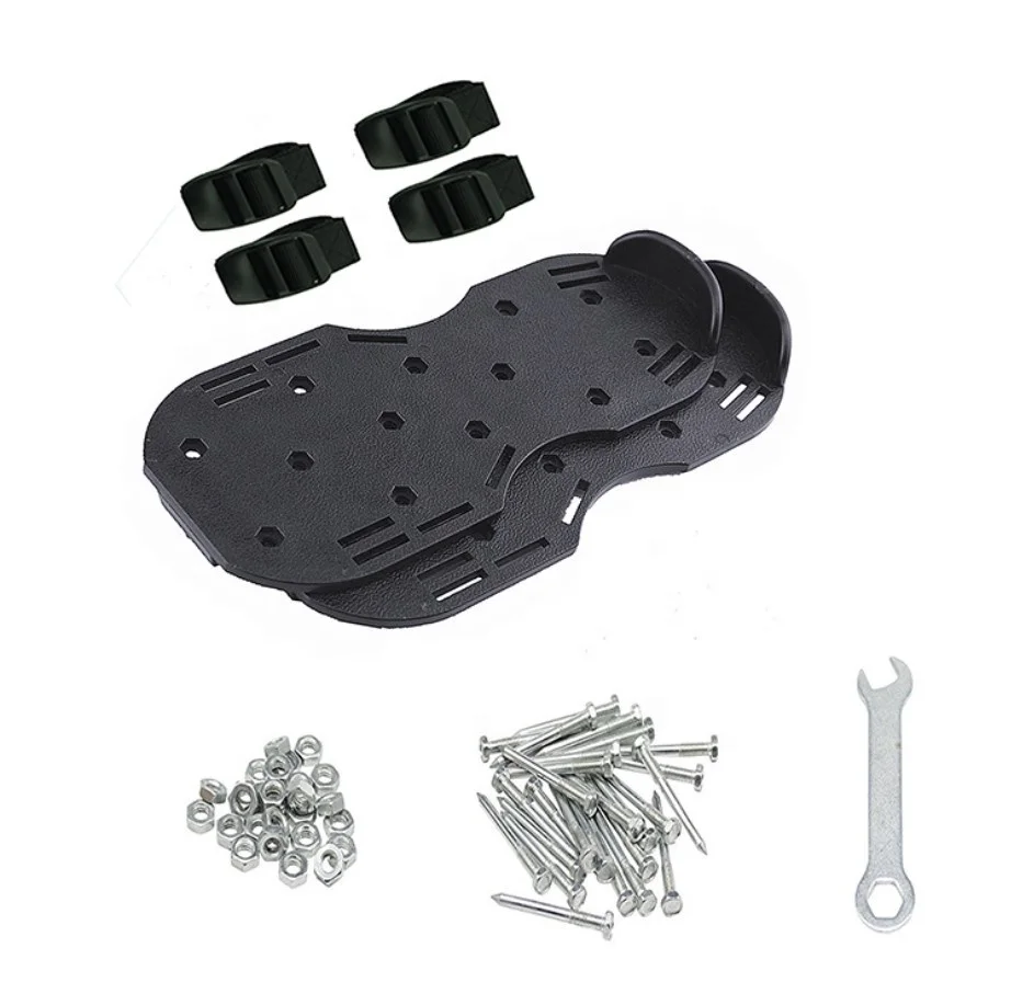Varieties Lawn Aerator Shoes Comfortable Grass Aerating Spike Sandals for Lawns with Stainless Steel Spikes Soil Aeration Shoe