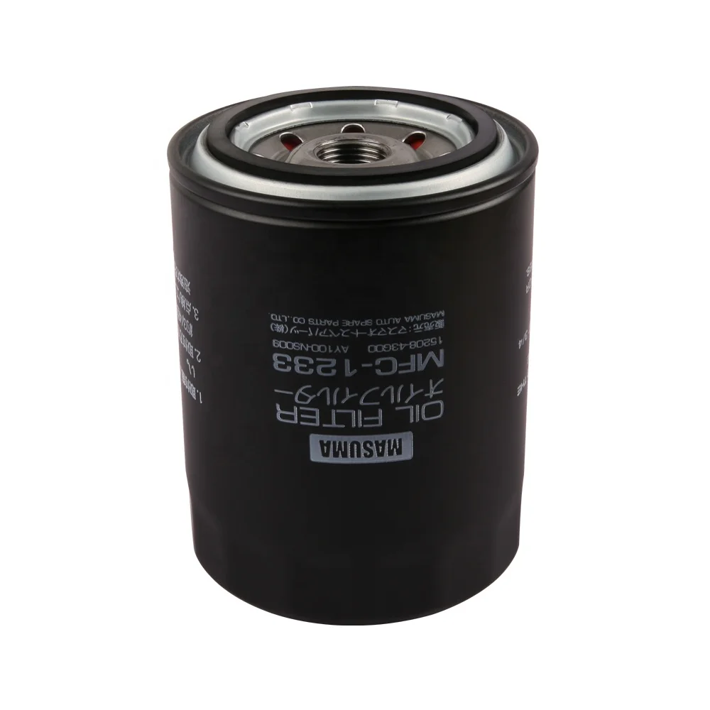 MFC-1233 Auto Filters Series vehicle cars auto parts oil filters 15208-43G00 15208-43G0A 15208-7F400 15208-7F40A