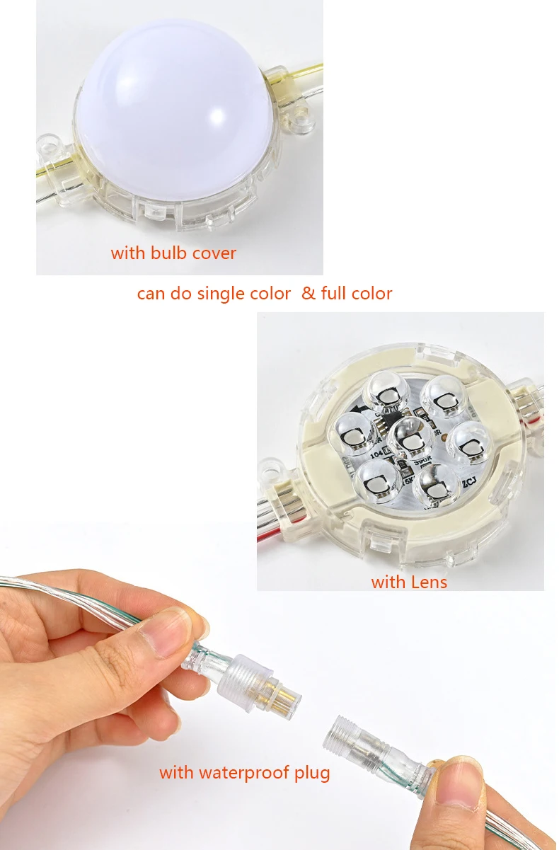 Project Led Dot Light Decoration 50mm smd5050 IP65 Waterproof Dc24v Point Pixel Light.jpg