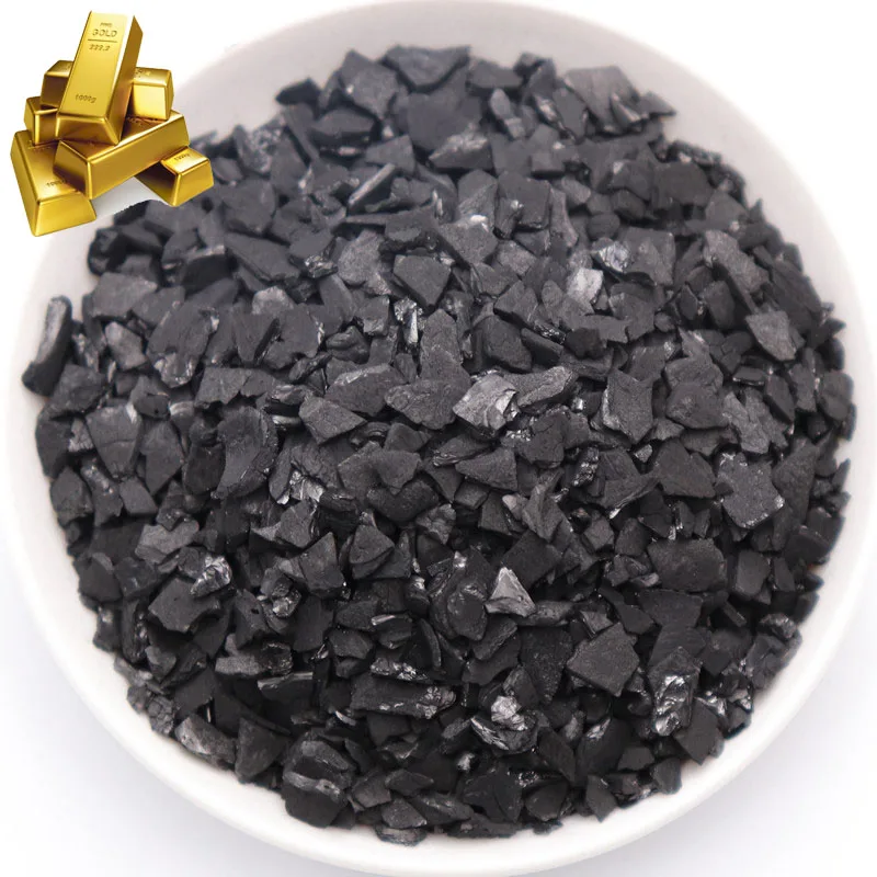 5*10,6*12 Сетка активированного угля для извлечения золота Продвижение кокосового ореха активированный уголь