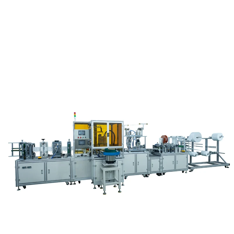 Automatic Medical Mask N95 Production Line Machine Mask KN 95 Medical Disposable 3 Ply Face Cup Mask Making Machine