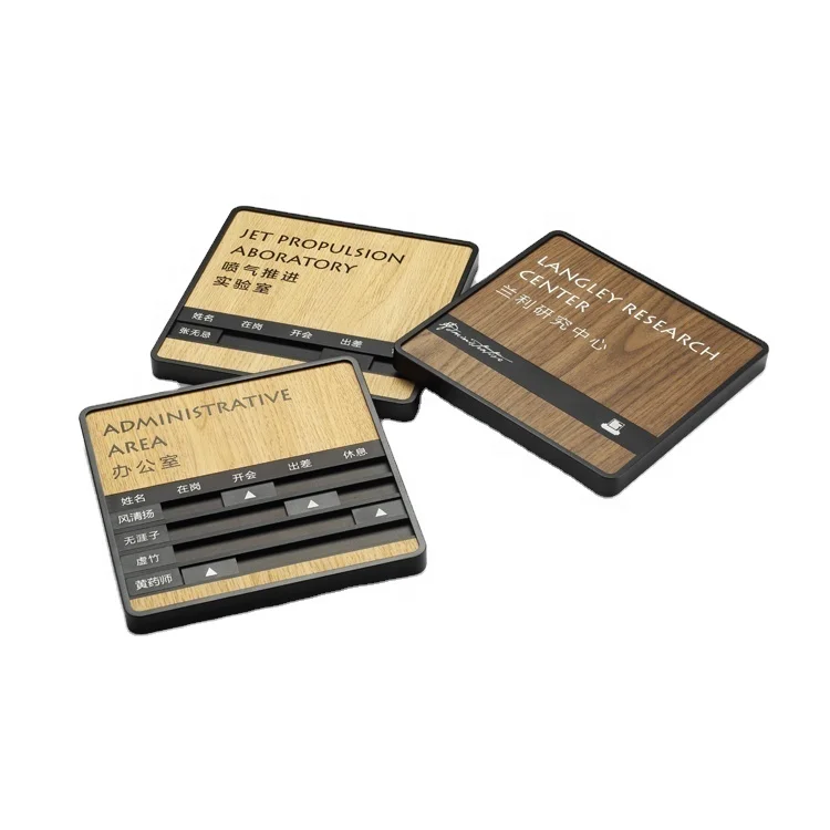 Алюминиевый акриловый импортный деревянный зернистый Настенный декор номер гостиничного