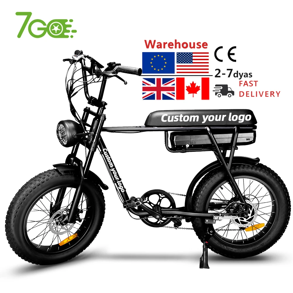 США ЕС склад 48V 500W 750W 1000W дешевые полной подвеской Гибридный для е-байка фара электровелосипеда в грязи горный Жира Шины велосипед
