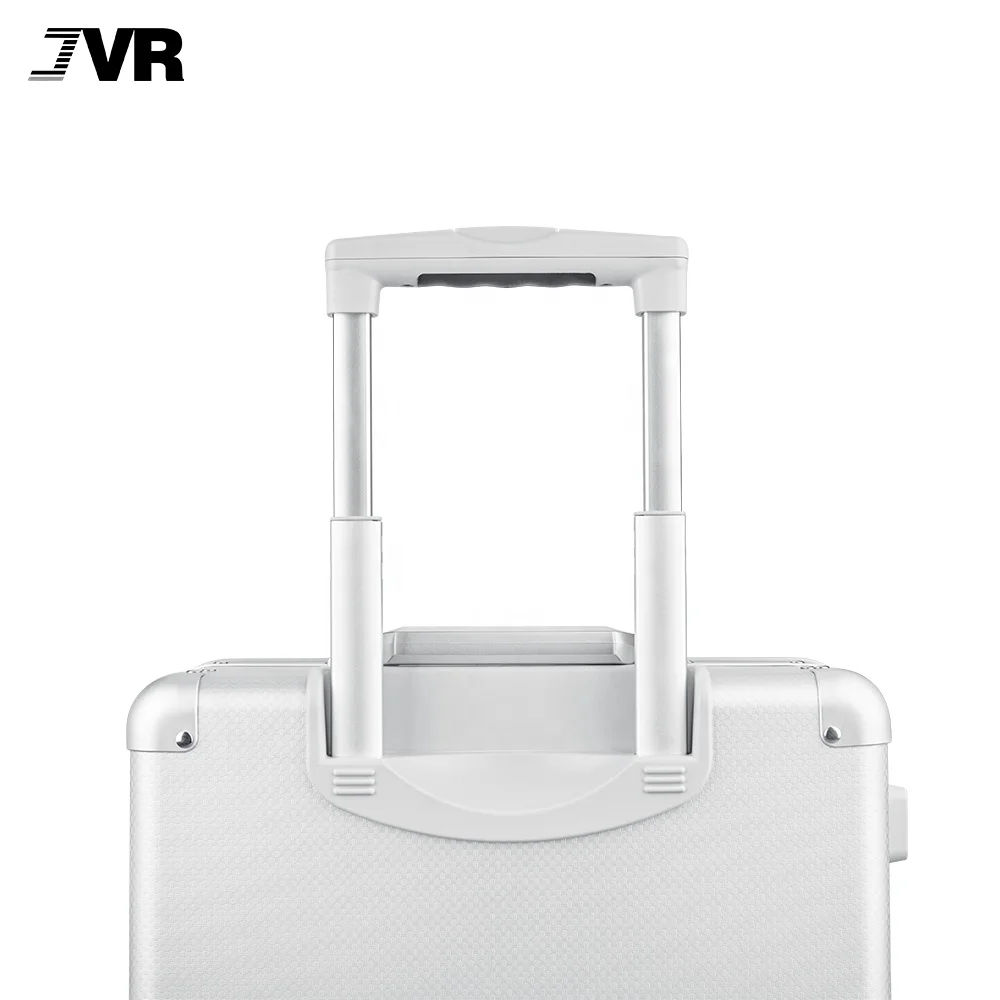 New Style 20 Inch TSA Fingerprint lock Suitcase Sets 100% Aluminum Alloy Luggage Carry-on Travel Luggage with USB charging port