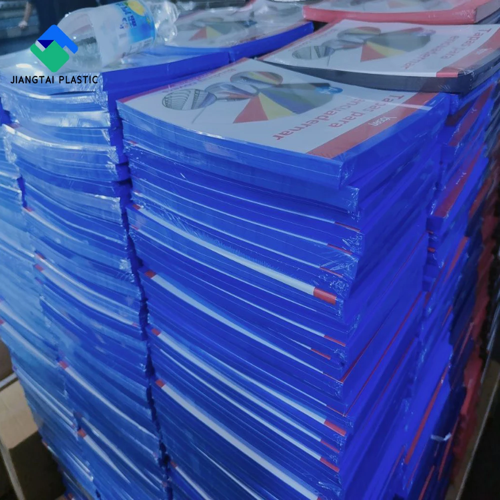 Пластиковый прозрачный жесткий лист A4 0,18 мм 0,2 мм 0,25 мм для обвязки Jiangtai