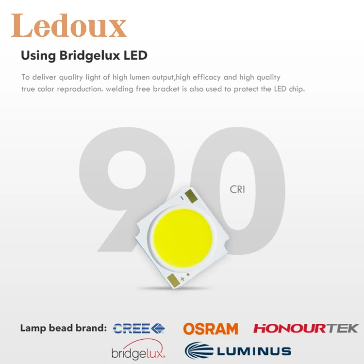 LEDOUX Best Selling Surface Mounted Waterproof IP20 Aluminum Home Indoor Downlight 8W Spot Lamp Led