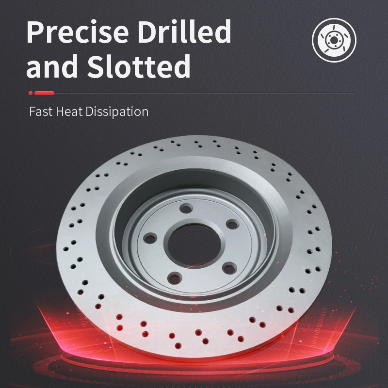 Auto Brake Parts Carbon Ceramic Brake Disk Rotor Disc for Nissan GTR R35 Ferrari PORSCHE BMW M3 M4 AUDI R8 Car Mercedes Spider