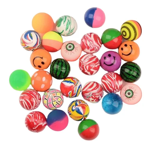 Jump Ball 2022 27mm 32mm 35mm 38mm 45mm 49mm 60mm Mini Custom Printing Classic Rubber High Bouncing Jump Ball