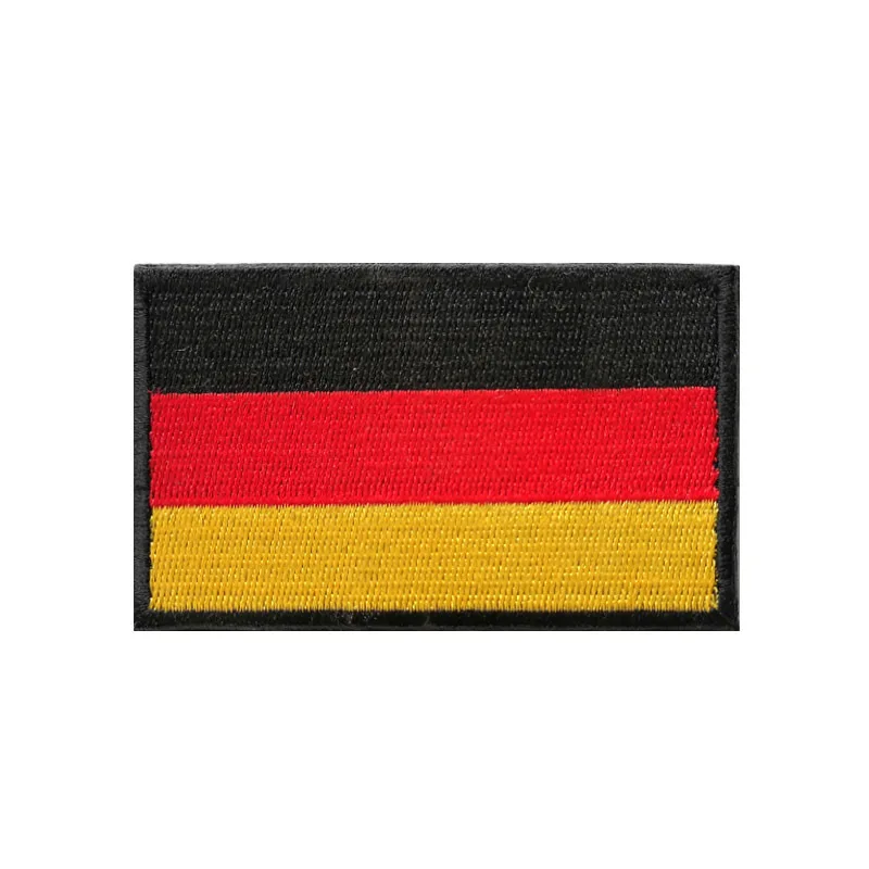 AJOTEQPT World Flags Patches Stickers Embroidery Hook and Loop Fastener Flag Patch for backpack vest helmet