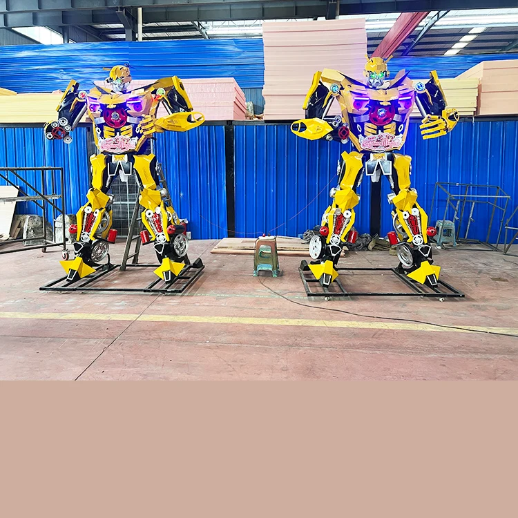 High Simulation Life Size Customized Size Big Animatronic Robot Man Statue