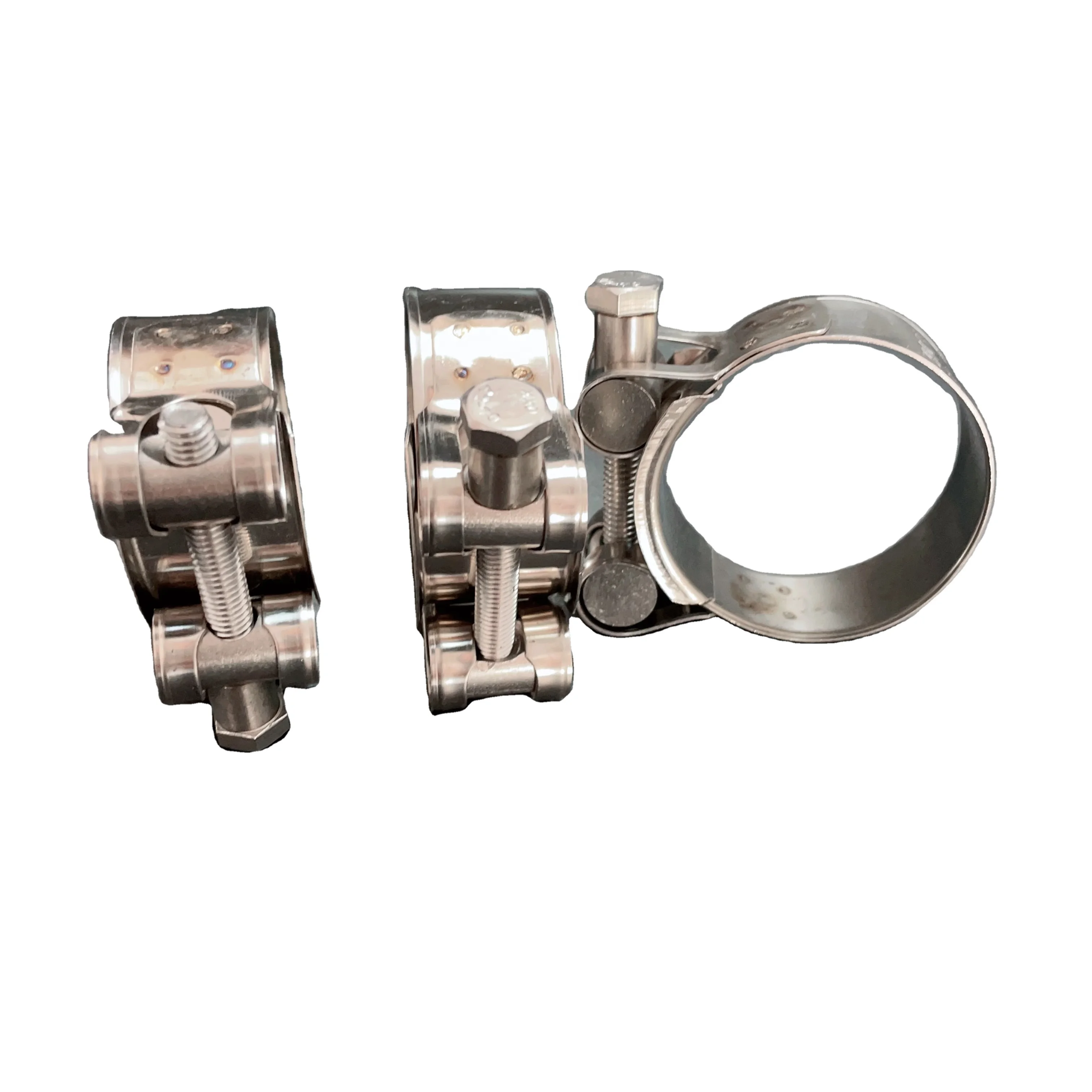 SS304/AA316L handle flexible hose clamp ferrule sanitary coupling hose clamp