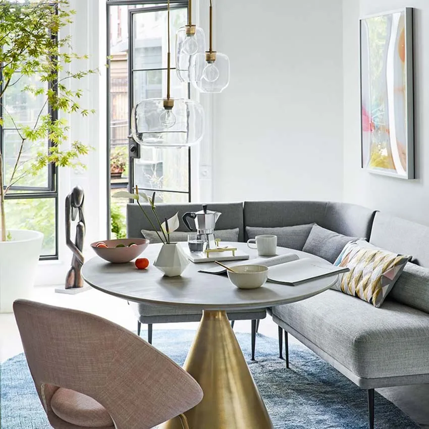 Nordic glass suspension luminaire clear Cognac nordic hanging pendant lamp hallway dining room bar cafe restaurant light fixture