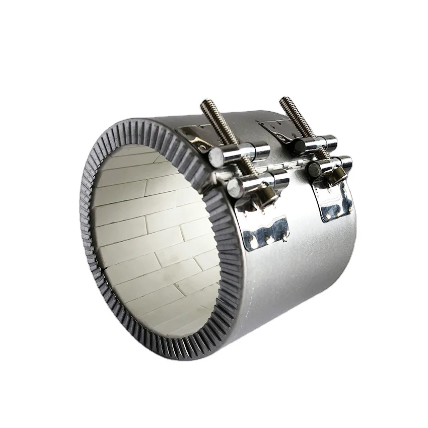 Barrel Heaters Element 120V 240V 380V High Density Plastic Extruder Induction Ceramic Band Heater 130mm