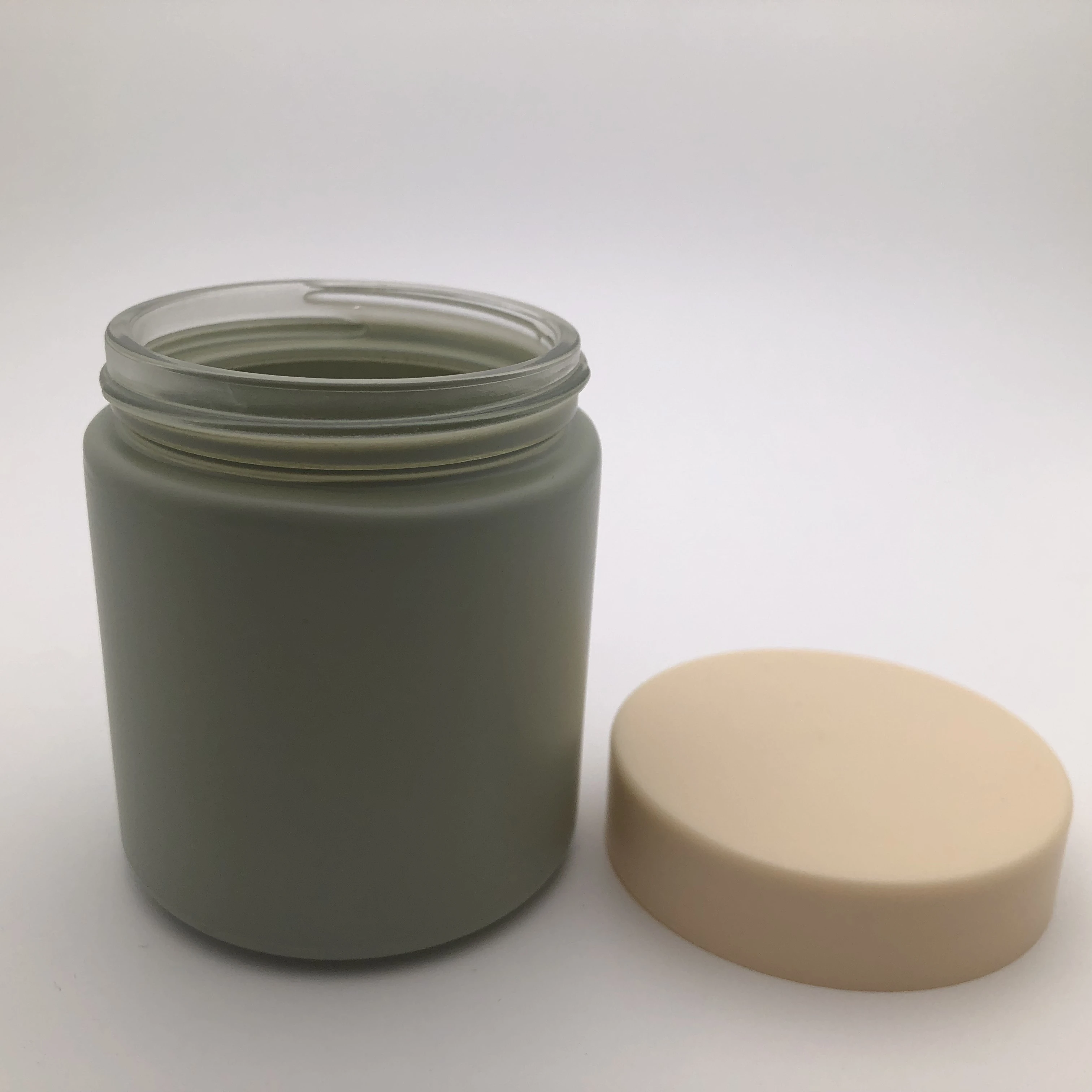 Biodegradable Cosmetic Glass Concrete Candle Containers