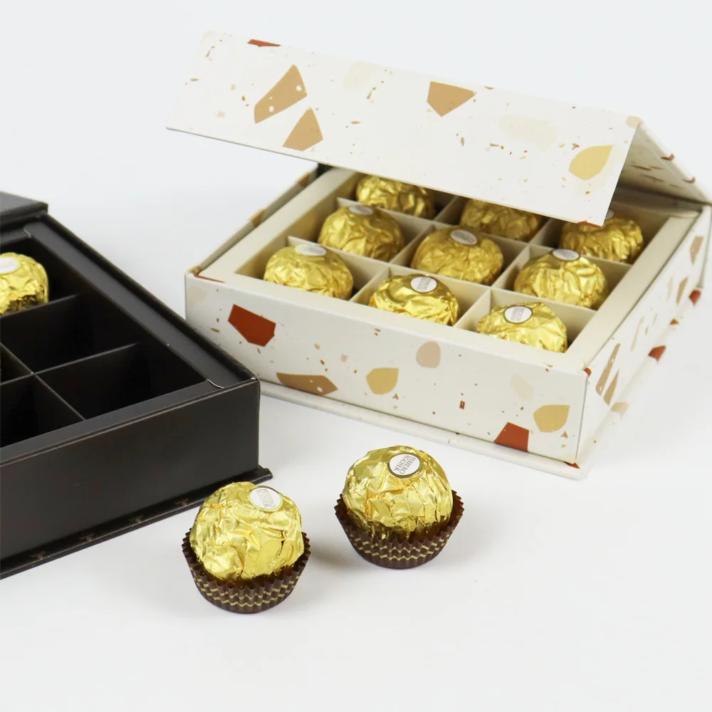 Luxury Custom Logo Magnetic Gift Boxes Wholesale Eid Mubarak Chocolate Gift Box Ramadan Box Gift