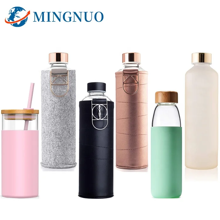 BPA free 550ml 750ml direct drinking outdoor eco-friendly glass water bottle with custom logo.jpg