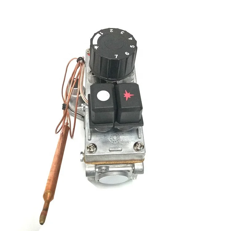 
gas heater temperature control valve with piezo and pilot 