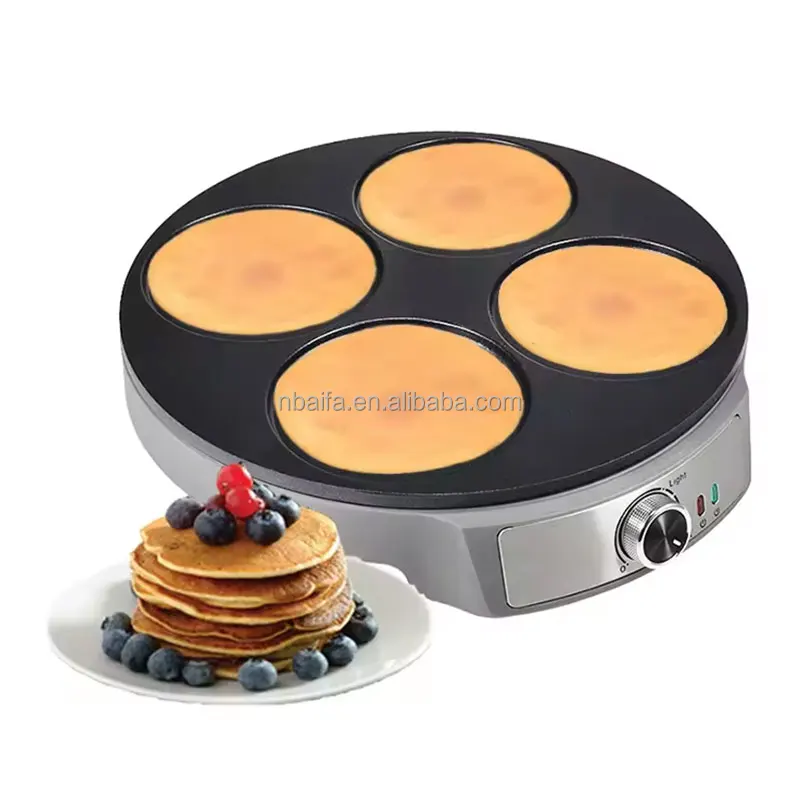 Aifa Electric Arabic Bread Pizza Pancake Wholesale Tortilla Machines Indoor Non-Stick Crepe Makers