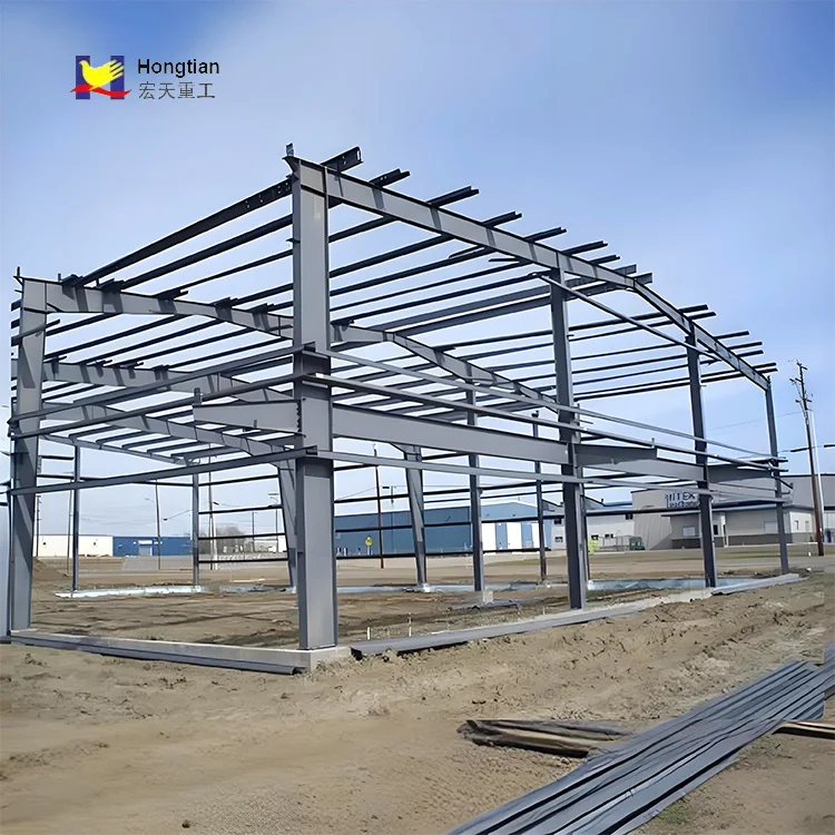 Steel Structure Framed Commercial Office Building Structural Steel Structure Prefabricated Warehouse Construction