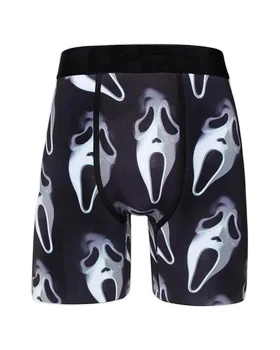 Free samples New Vendor Mens Underwear Printed Polyester Quick Dry Breathable PS2024D Logo Custom Men Boxers