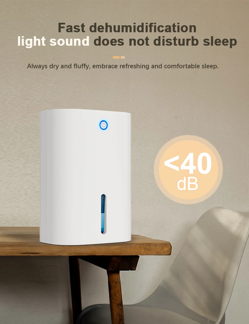 MD302  250ML/D Dehumidification capacity Dehumidifier Small household indoor basement dry moisture absorbent clothes dryer