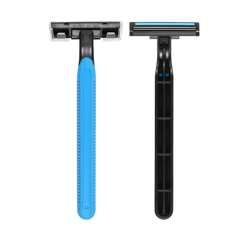 Hot Sale Disposable Shaving Razor With Three Blade Razor Frame For Eco Friendly Disposable Razor
