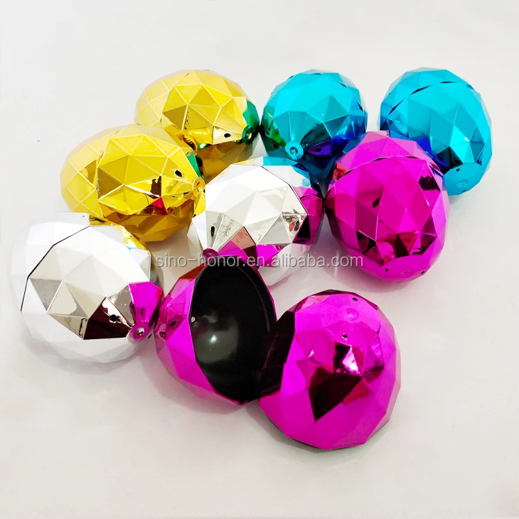 Glitter Decoration Plastic Easter Egg