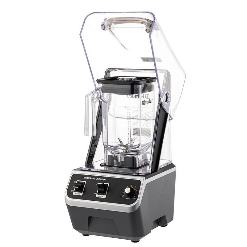 Commercial Sound Proof Blender Digital Strong Professional Ice Food Smoothie Blender Commercial 220V 110V