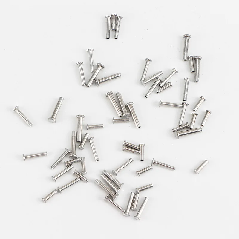 304 Stainless Steel Black Half Hollow Rivet Flat Round Head Rivet