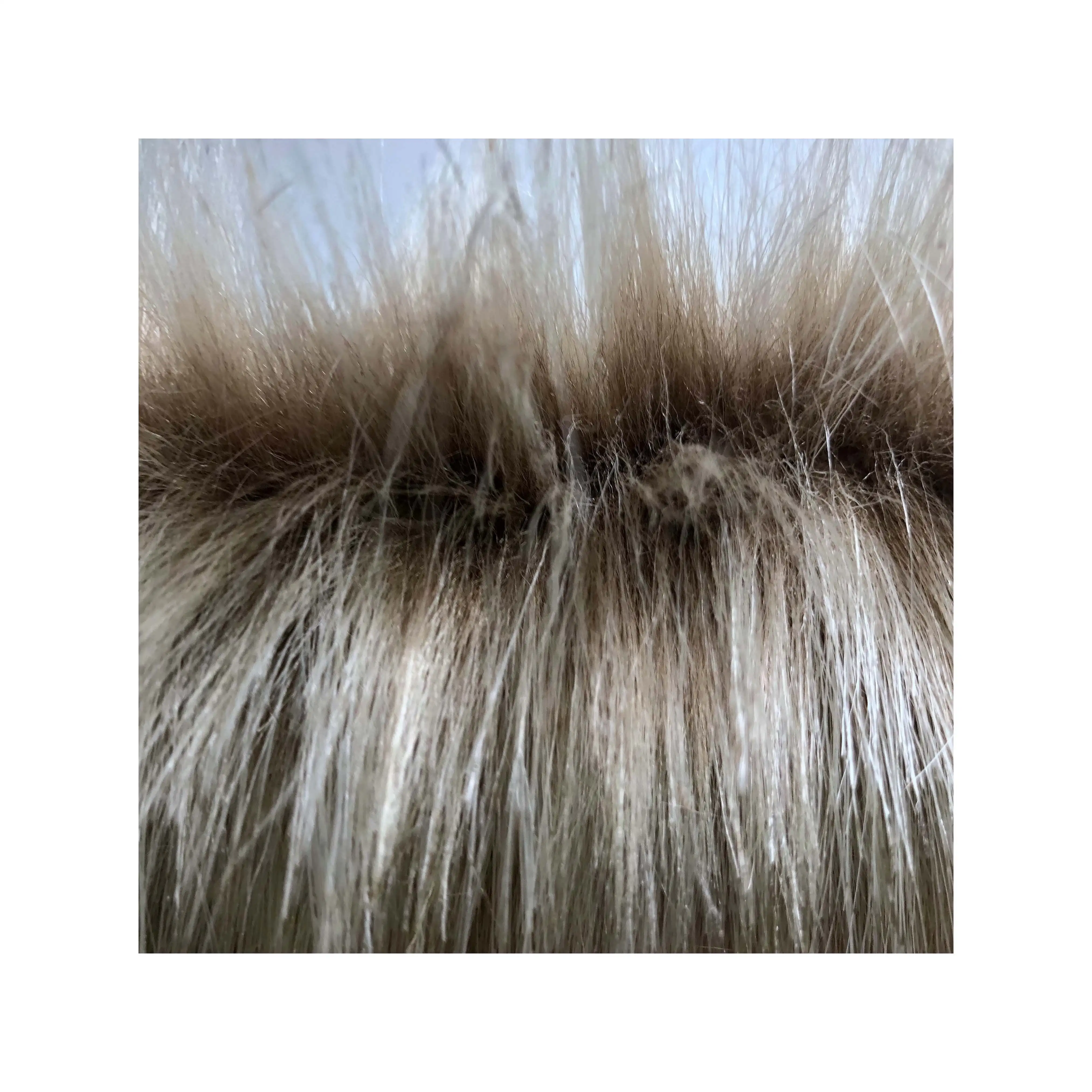 Hot Sale New Faux Fur Fabric Furries Costume Fluffy Long Pile Fabric For  Home Textile Coat