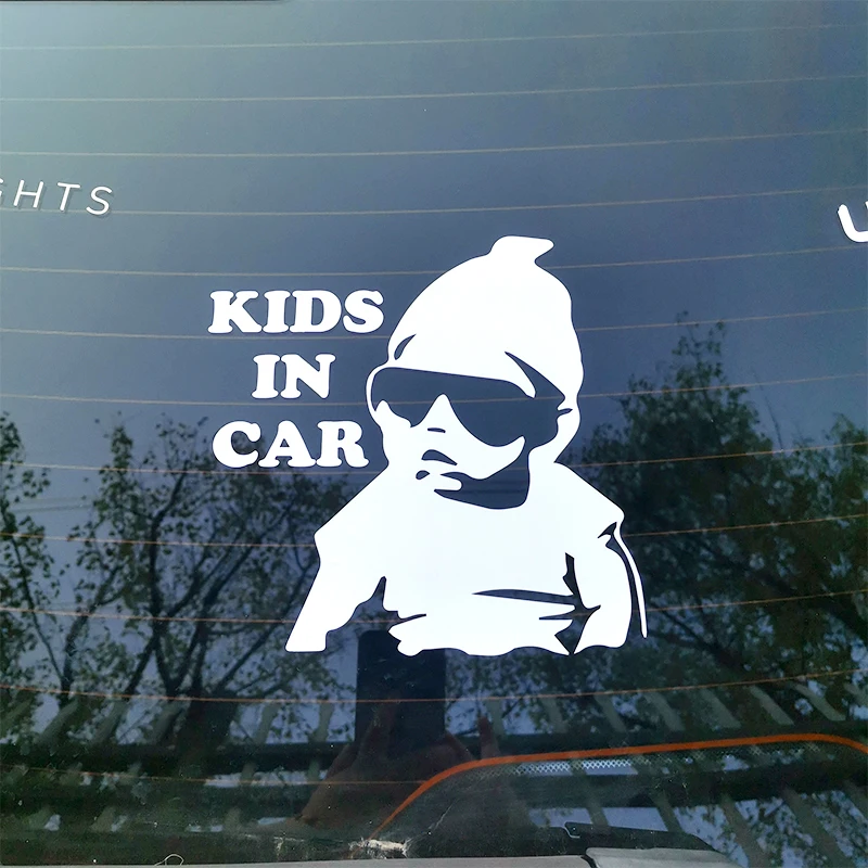 Fashionable Baby On Board UV Protect Adhesive Vinyl Car Body Decals Outdoor Use Scratch Resist Waterproof Transfer Car Stickers