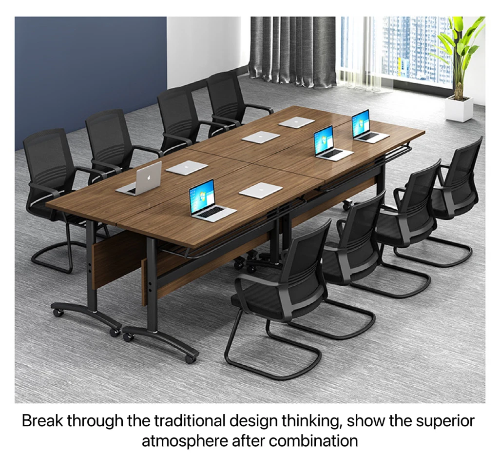 Modern Simple Multi-functional Student Desks and Chairs, Movable Folding Table