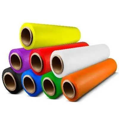 Top Quality Customized Industrial Colored LLDPE Stretch Film Packaging Film for Cargo wrapping
