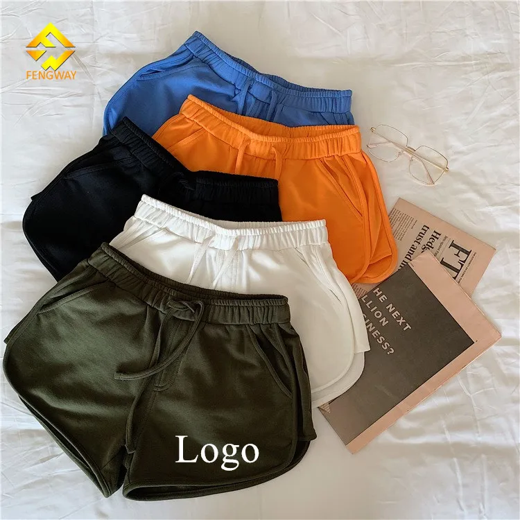 S-5XL plus size women shorts custom summer cheap Jogger biker Shorts drawstring women sweater Shorts