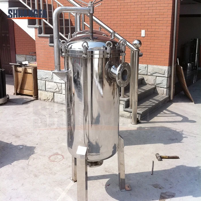 Stainless Steel Bag Filter Machine, Large Flow Multi-bag Filter Housing For Juice, Wine,Milk Filtration