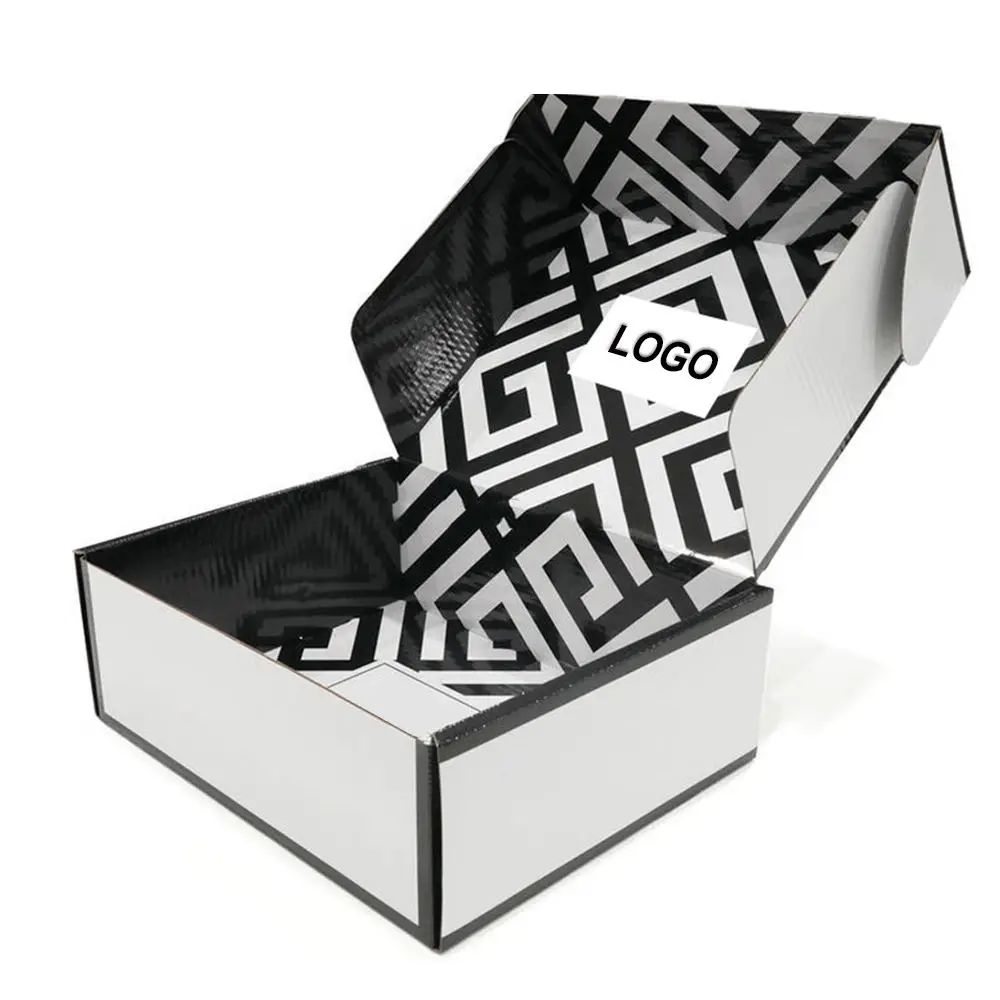 Custom Logo Recycled Gift Corrugated Shipping Cardboard Corrugated Shipping Boxes