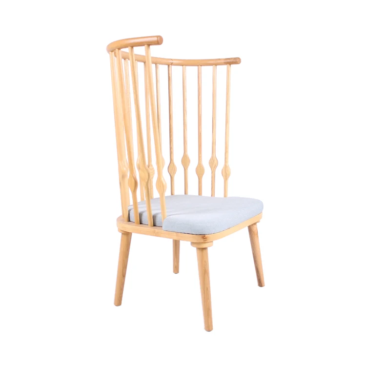 
Nordic Style Simple Modern Fabric Wood Windsor Sofa 