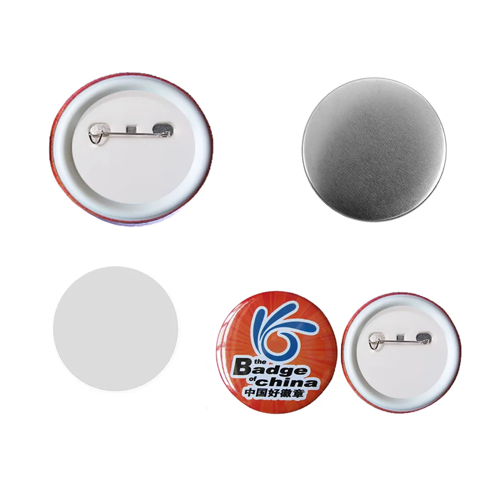 QUAFF wholesale Round Pin Badge Button Badge plastic 25mm 32mm 37mm 44mm 58mm 75mm