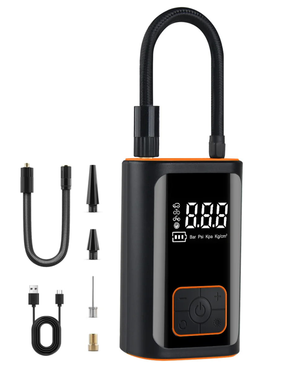 Hot Selling Product  Tire Pressure Monitor Portable Pump Pressure Gauge For Car  Air Pump