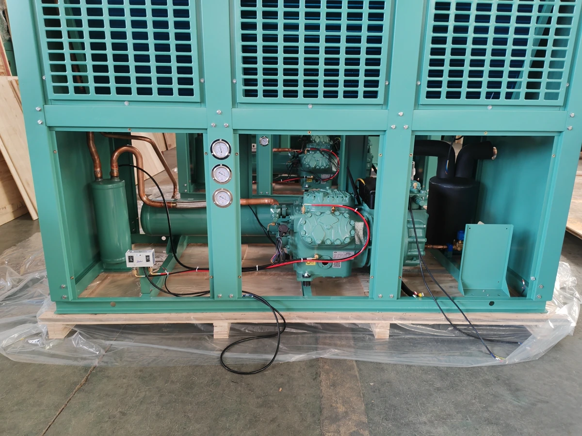 40hp FNVT Air Cooled Box Type Condensing Unit with 4GE-30Y-40P Compressor 380-420V 50Hz Refrigerant HFC