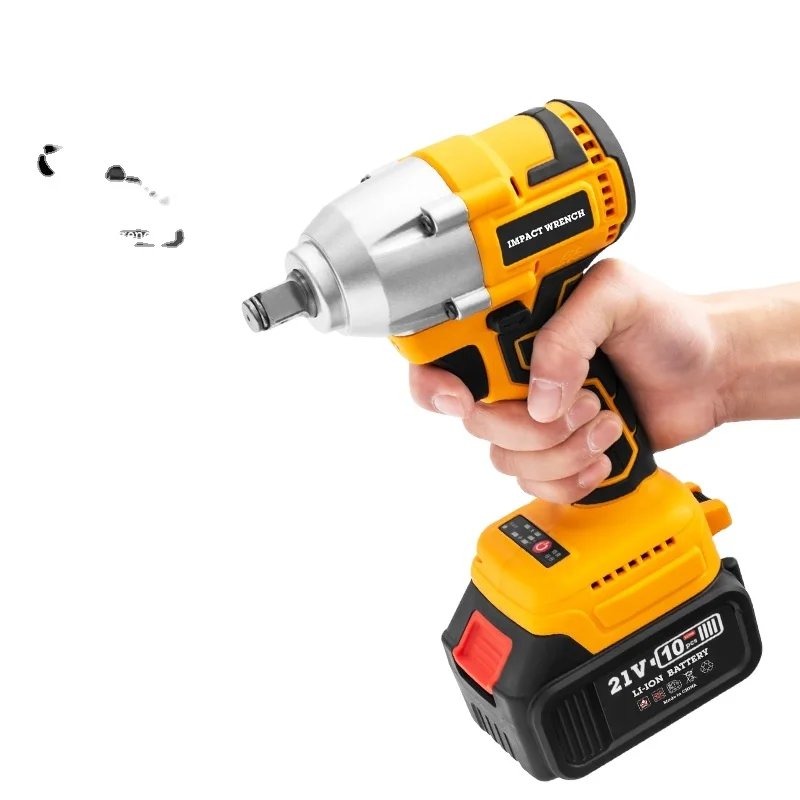 Industry Lithium Battery Power Tools Charger Cordless Impact Electric Wrench High Torque 21V Max DIY OEM Power wrench