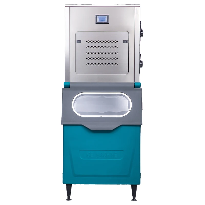HC-1100P 500 кг в день, коммерческая машина для производства льда отдельного типа, машина для производства чешуйчатого льда для промышленного использования