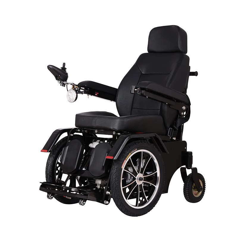 heavy duty foldable power wheelchair with 12.5inch tires wheelchairs in Turkey power standing up wheelchair heavy duty
