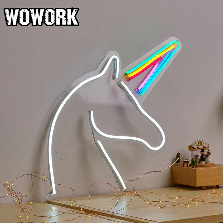 2024 WOWORK best selling Las Vegas DIY festival led RGB sneaker flex neon rope light box with acrylic backing