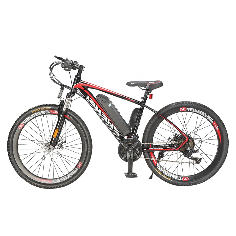 Electric bicycle high carbon steel mountain bike frame lithium ion battery electric mountain bike electric bicycle road bike
