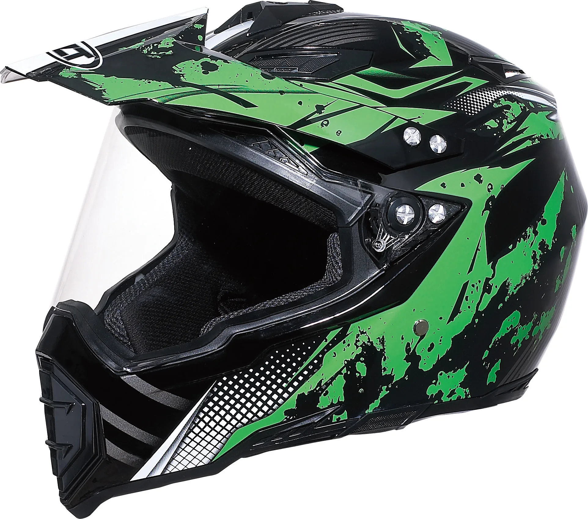 DOT motorcycle adult cross off road helmet with visor