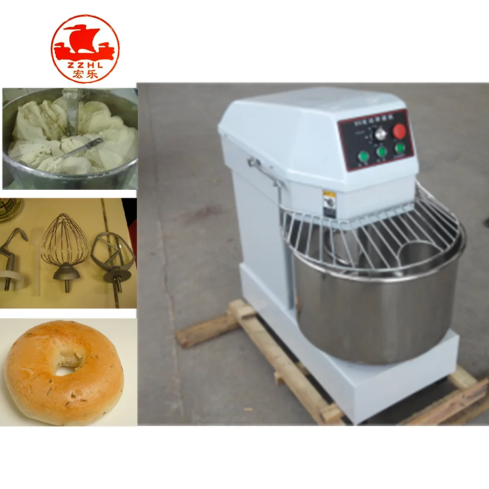 20l 30l 40l 50l 100l 130l Flour Mixer Machine Price Kneader Commercial Spiral Bread Pizza Dough Mixer Machine