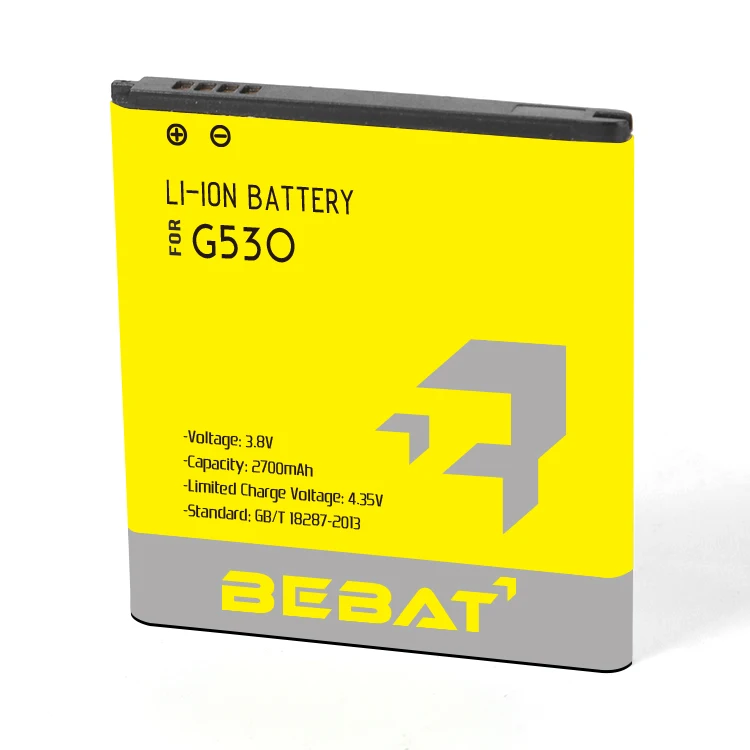 Factory manufacturer Li-ion high capacity mobile phone battery for samsung grand prime G530 j5 j500 j700 battery EB-BG530BBC